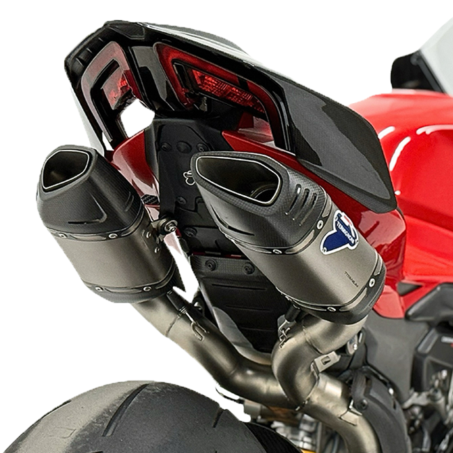 Sistema de escape completo de titanio Termignoni para Ducati Panigale V4/S (25-26) D23109400TTC 