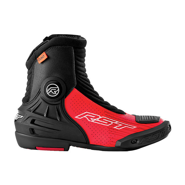 RST Tractech EVO D3O Short Motorcycle Boot | Men | Red/Black | 103697 