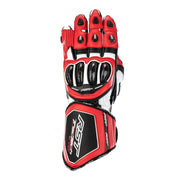 RST Tractech Evo 4 motorcycle leather gloves | men | red/white/black | 102666 