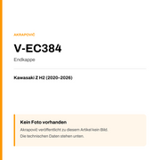 Akrapovic Endkappe Kawasaki Z H2 (20-26) V-EC384 — Platzhalter, kein Herstellerfoto verfügbar