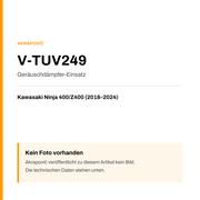 Akrapovic Geräuschdämpfer-Einsatz Kawasaki Ninja 400 / Z400 (18-24) V-TUV249 — Platzhalter, kein Herstellerfoto verfügbar