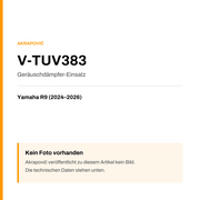 Akrapovic Geräuschdämpfer-Einsatz Yamaha R9 (24-26) V-TUV383 — Platzhalter, kein Herstellerfoto verfügbar