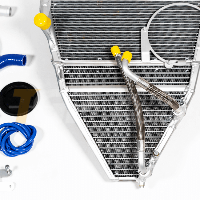 H2O Performance Water + Oil Cooler EVO Kit Ducati Panigale V4/S (25-26) 