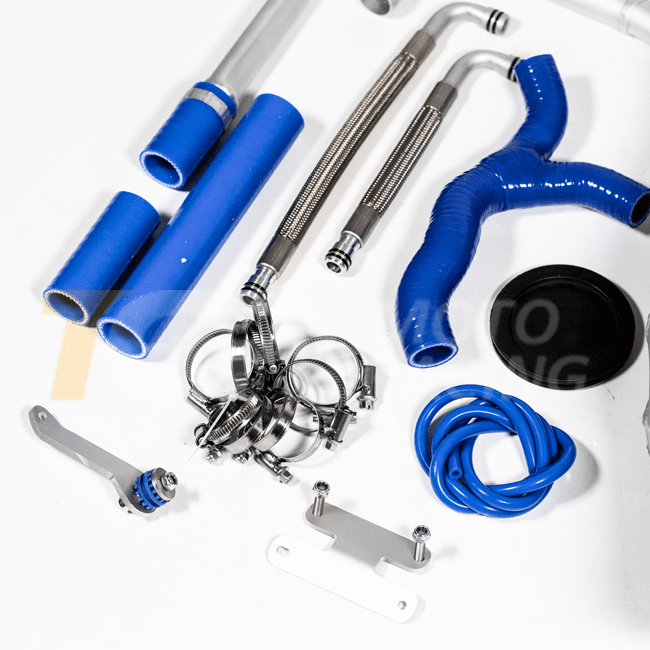 H2O Performance Water + Oil Cooler EVO Kit Ducati Panigale V4/S (25-26) 