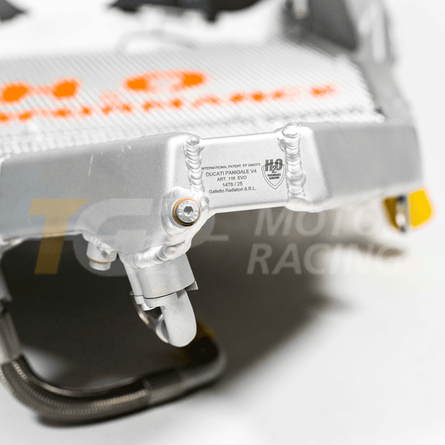 H2O Performance Water + Oil Cooler EVO Kit Ducati Panigale V4/S (25-26) 