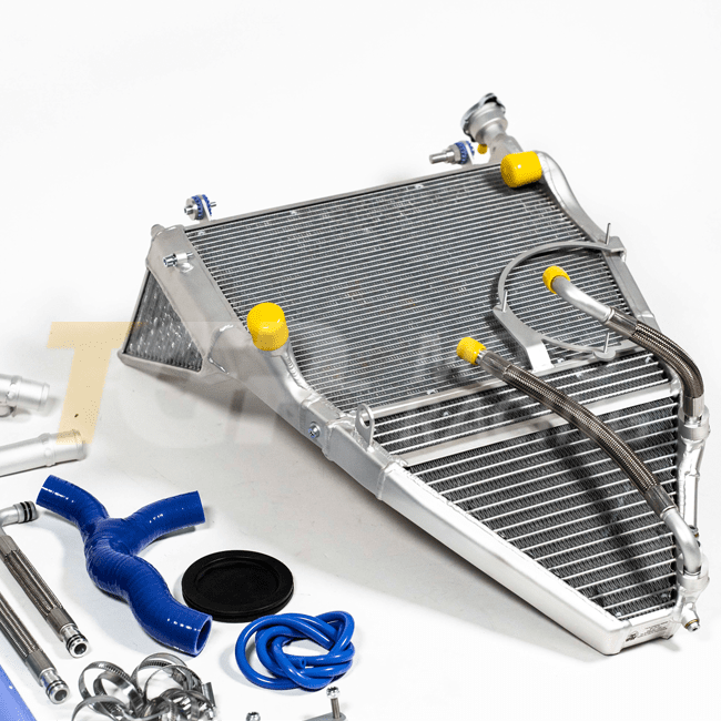 H2O Performance Water + Oil Cooler EVO Kit Ducati Panigale V4/S (25-26) 