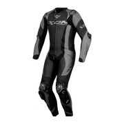 IXON Vortex 3 one-piece Leather Suit – perforated racing suit | men | black 