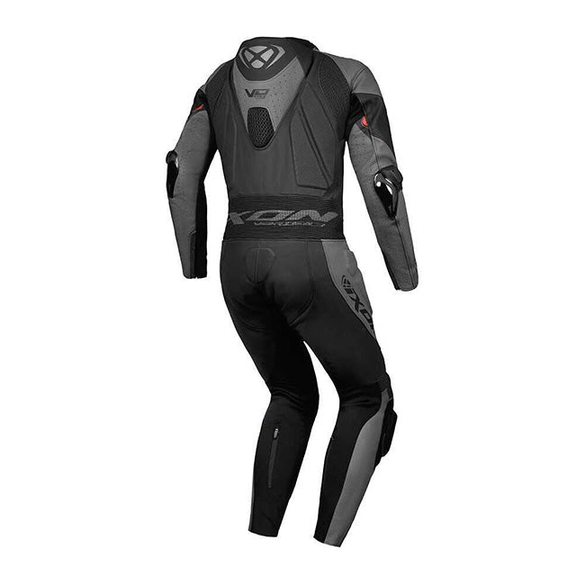 IXON Vortex 3 one-piece Leather Suit – perforated racing suit | men | black 