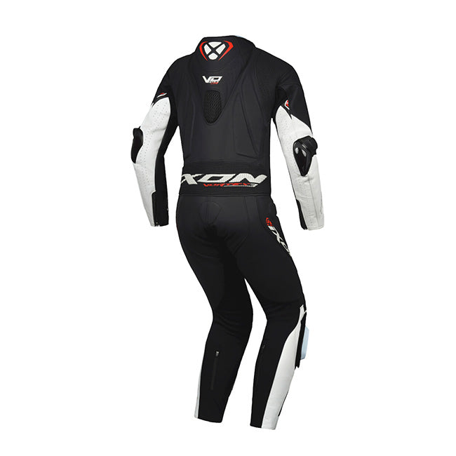 IXON Vortex 3 Lady one-piece Leather Suit – Perforated racing suit | Women | White/Black 