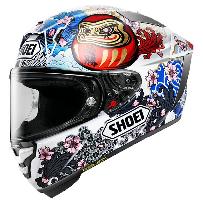 Shoei X-SPR PRO Helmet Márquez Motegi5 TC-6 - Marc Márquez Motegi 2025 Replica 