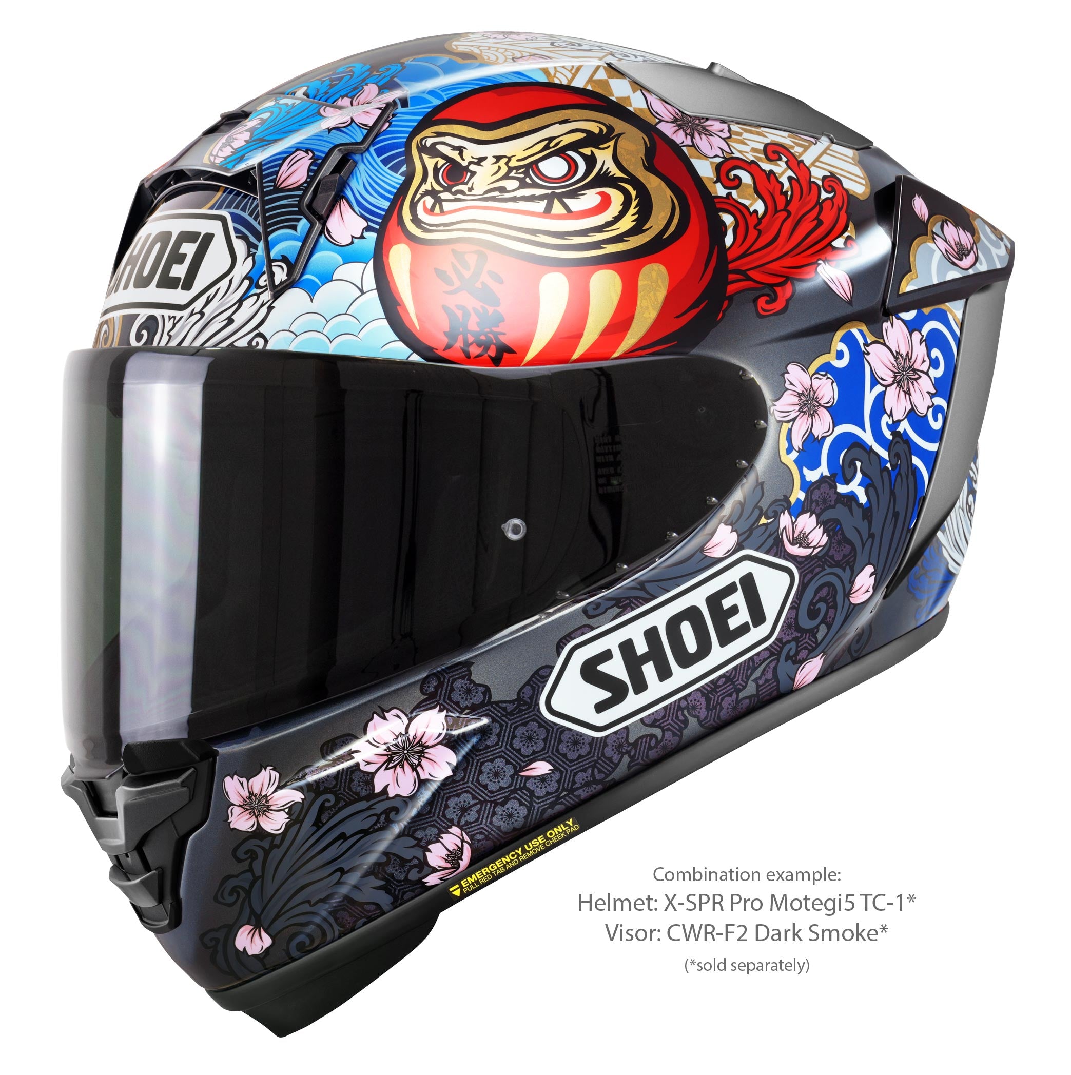 Shoei X-SPR PRO Helmet Márquez Motegi5 TC-1 - Marc Márquez Motegi 2024 Replica 