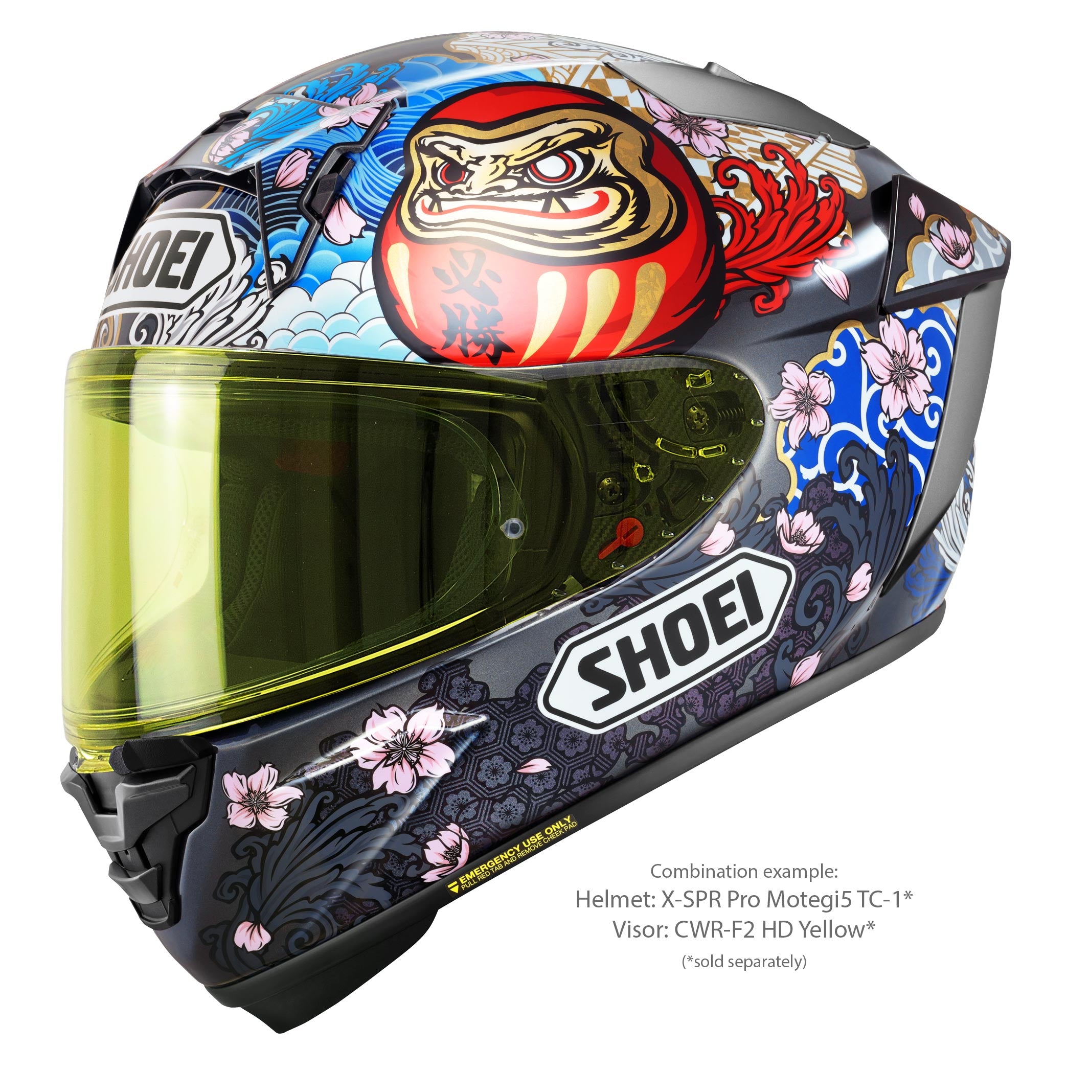 Shoei X-SPR PRO Helmet Márquez Motegi5 TC-1 - Marc Márquez Motegi 2024 Replica 