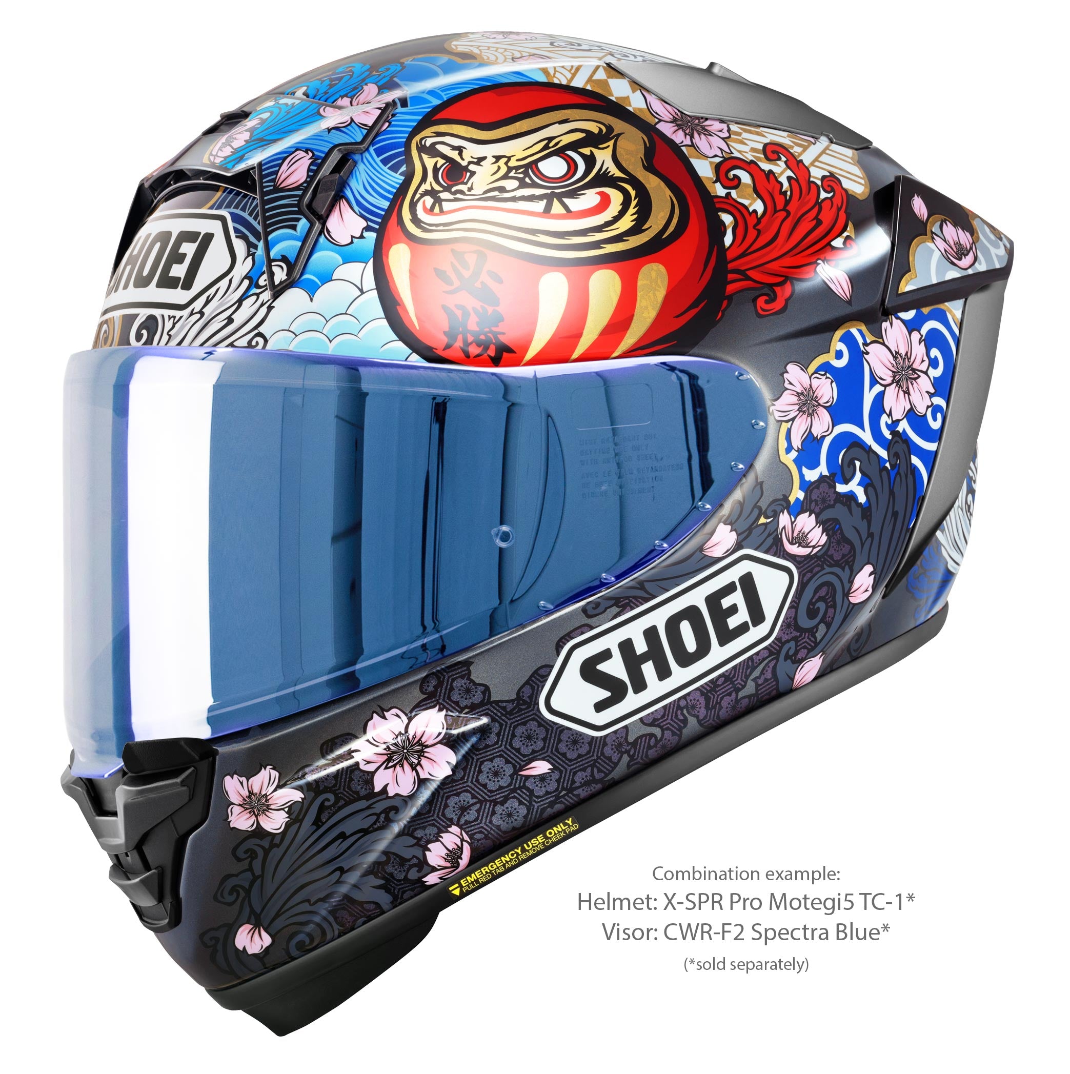 Shoei X-SPR PRO Helmet Márquez Motegi5 TC-1 - Marc Márquez Motegi 2024 Replica 