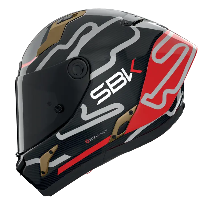 Nolan X-804 RS Helmet Ultra Carbon SBK 360 