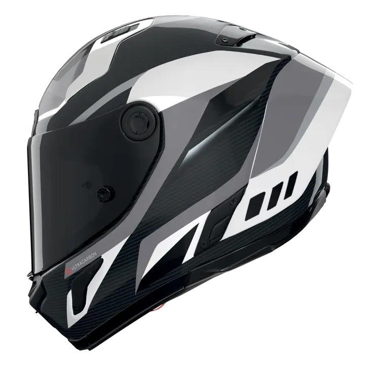 Nolan X-804 RS Casco Ultra Carbon Lesmo Blanco/Negro/Gris 363 