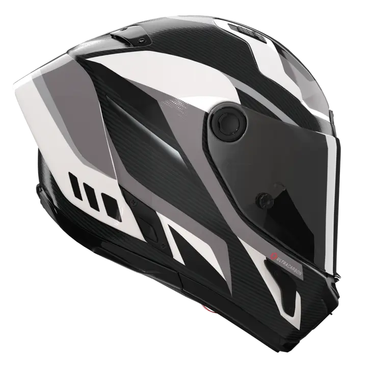 Nolan X-804 RS Casco Ultra Carbon Lesmo Blanco/Negro/Gris 363 