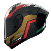 Nolan X-804 RS Helmet Ultra Carbon Piega Gold/Red/Green 367 