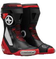 XPD XP9-S Racing and Street Motorcycle Boots | Men's | Black/Red 