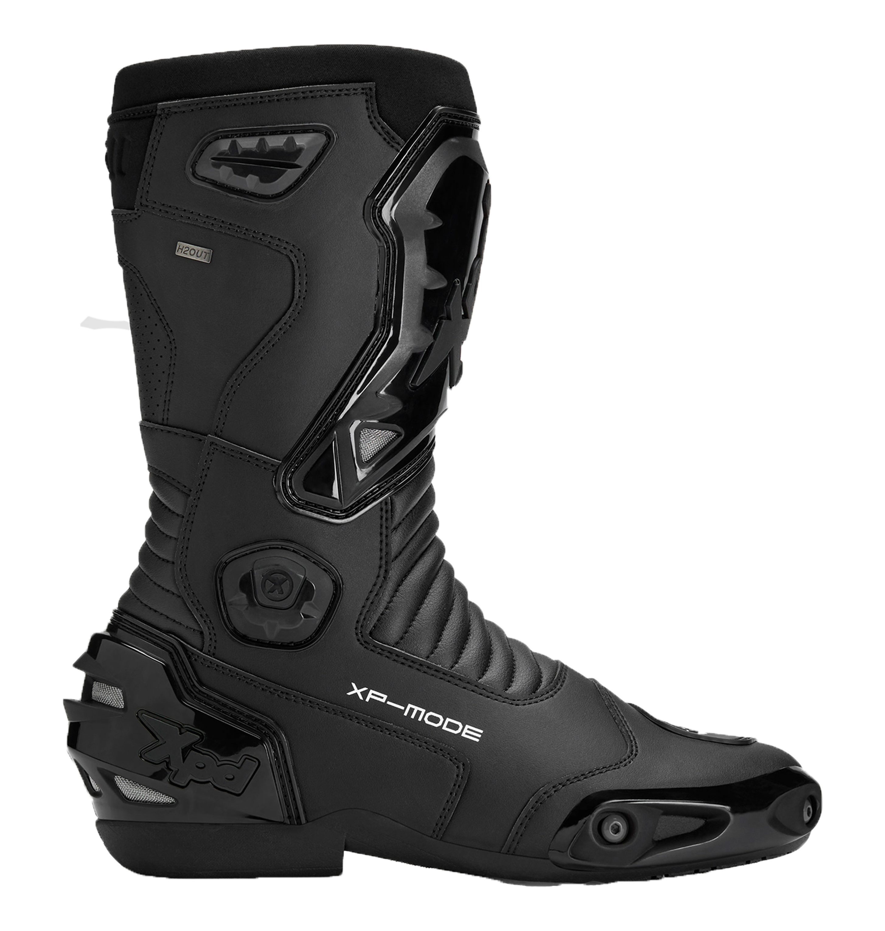 XPD XP-Mode motorcycle boots | Men's | Black 