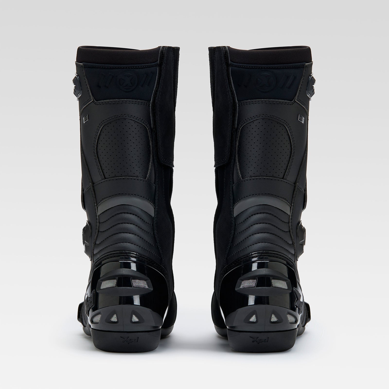 Botas de moto impermeables XPD XP-Mode H2Out | Hombre | Negro 
