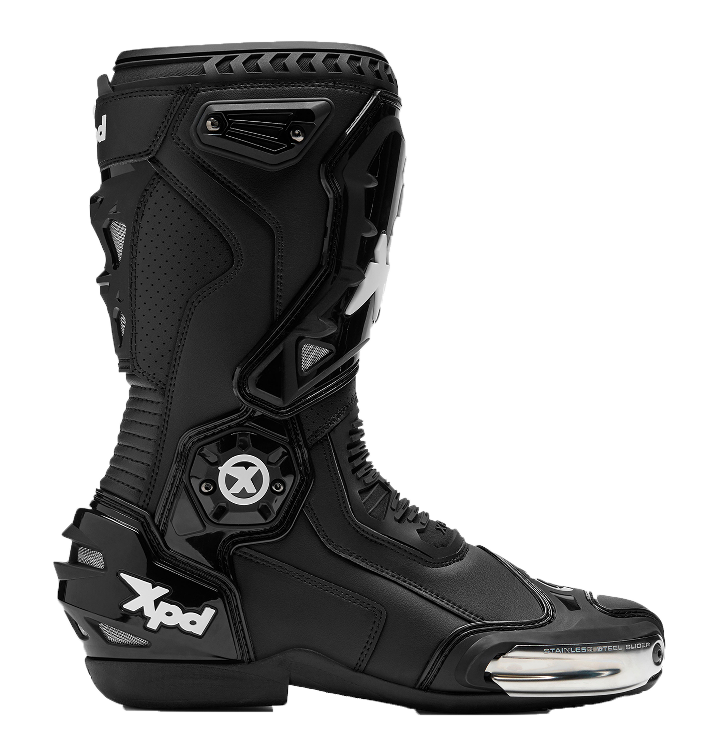 XPD XP6-S Motorcycle Boots | Men | Black 