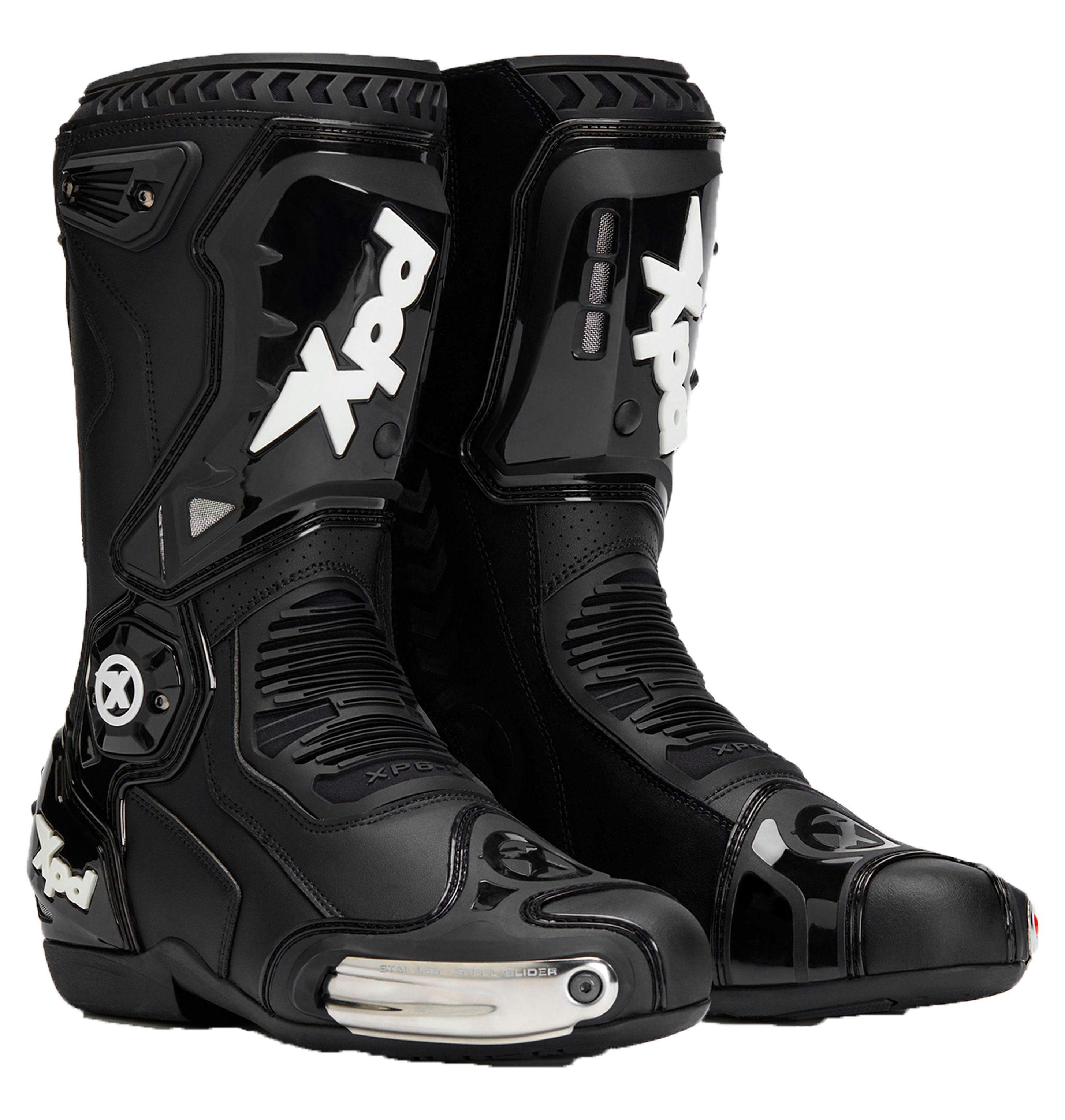 XPD XP6-S Motorcycle Boots | Men | Black 
