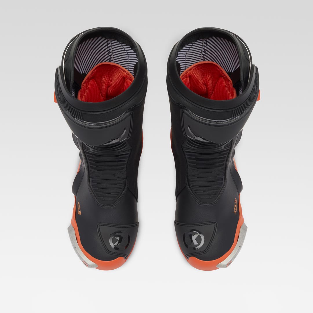XPD XP9-R Botas de moto de carrera y calle | Hombre | Naranja/Negro 