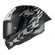 Casco Nexx X.R3R Ziger Carbon Negro Gris 01XR323513066 