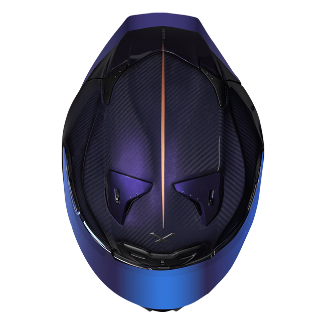 Nexx X.R3R Helmet Hagibis Carbon Purple 01XR323374099 