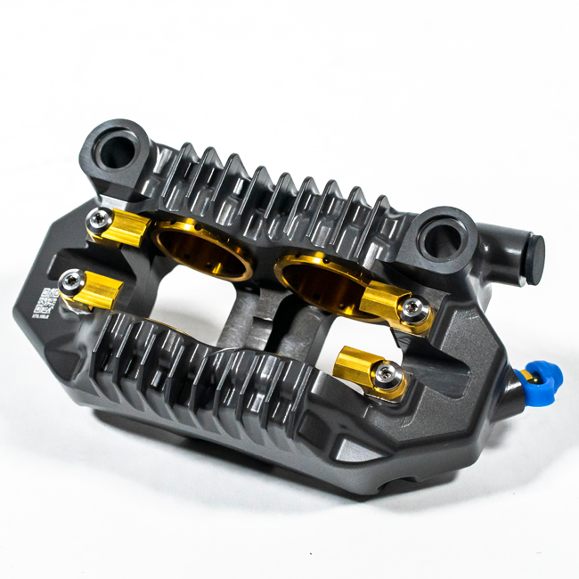 Talos X75 SBK Racing Monoblock P4 32/36 100mm Brake Caliper Front Right | X75.100.HD.R 