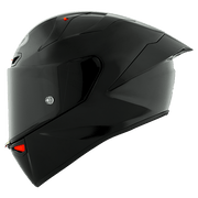 KYT KX-1 Race GP Helmet Plain Black Y6KX00X6 