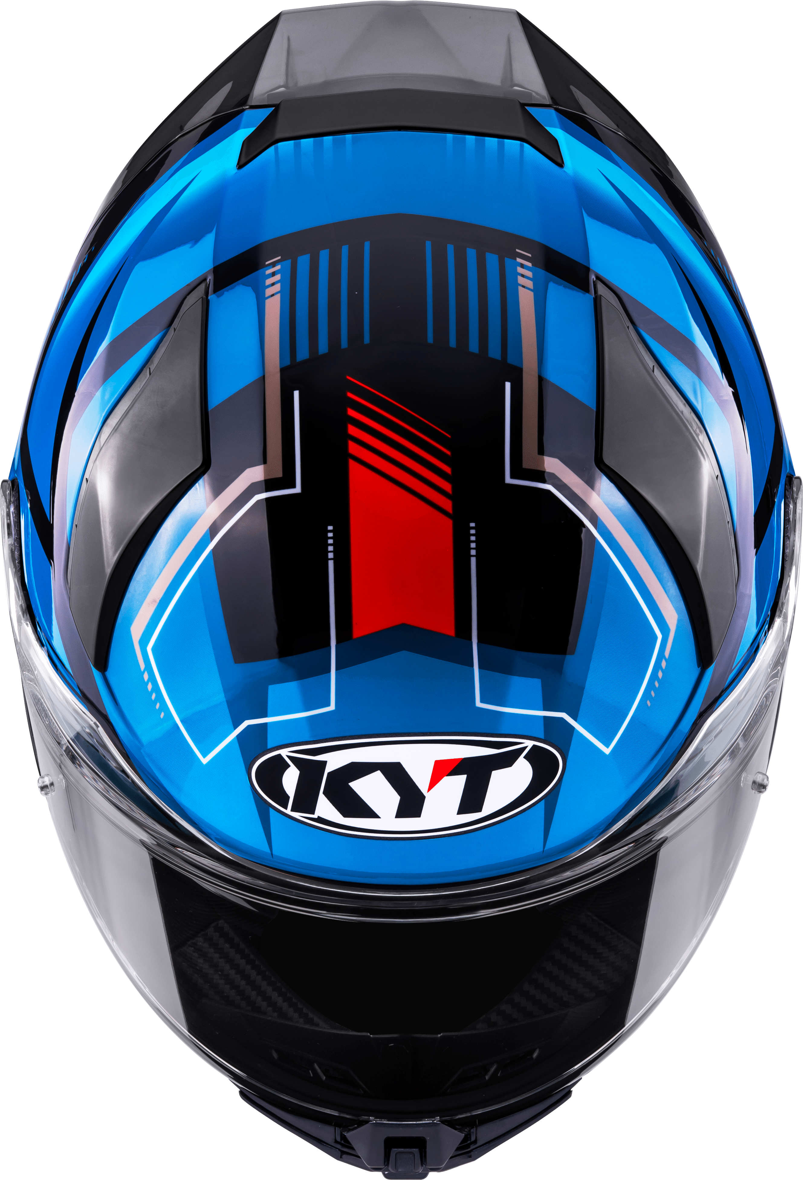 KYT R2R Helmet Parsec Black / Blue / Red Y6R20024 