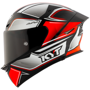 KYT TT-Revo Casco Turista Rojo Fluo Y6TR0012 
