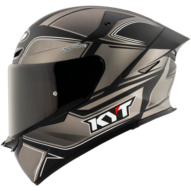 Kyt TT-Revo Helm Tourist Matt Cool Gray Y6tr0013