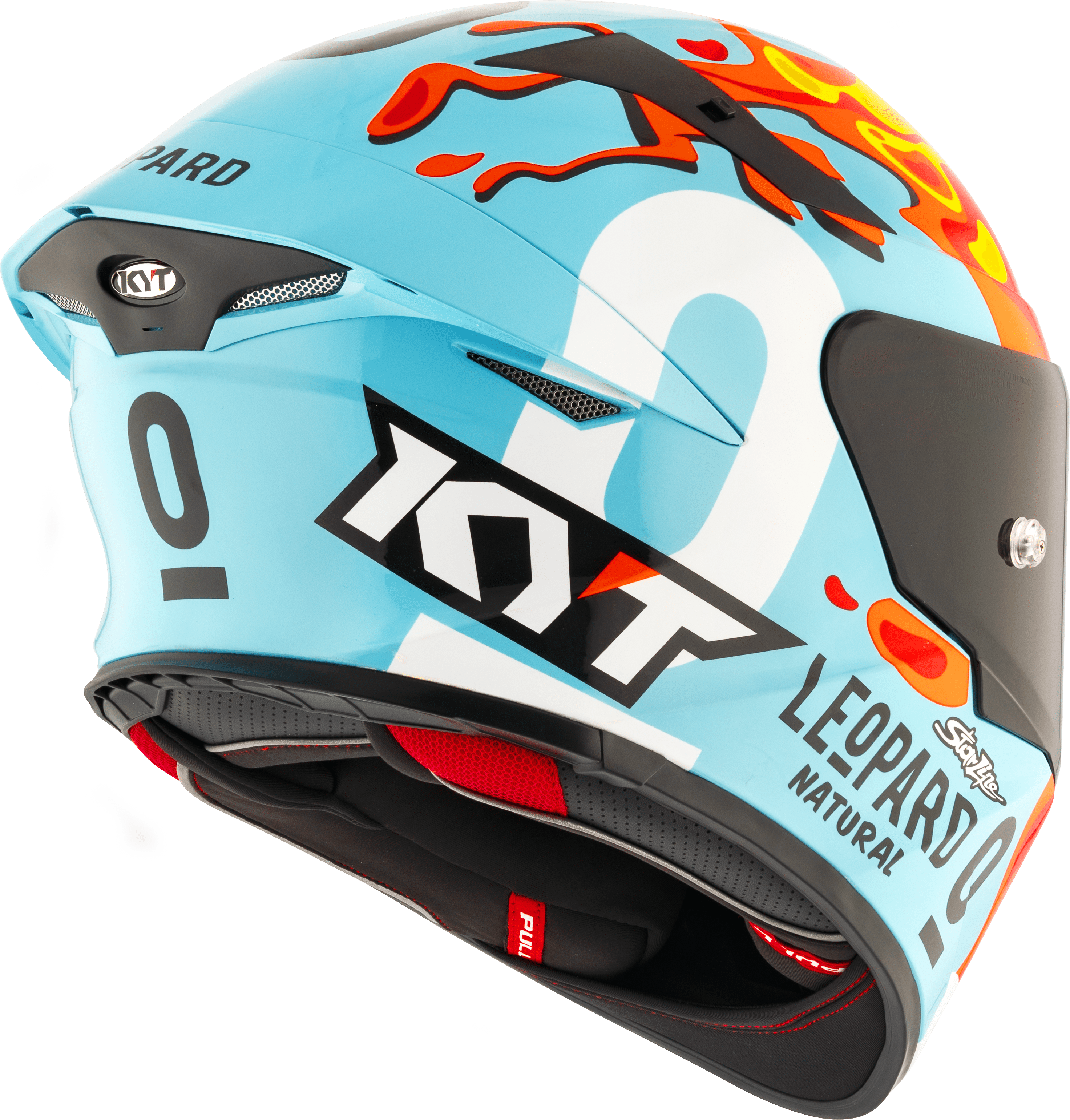KYT TT-Revo Casco Réplica Leopard Aragon Y6TR0054 
