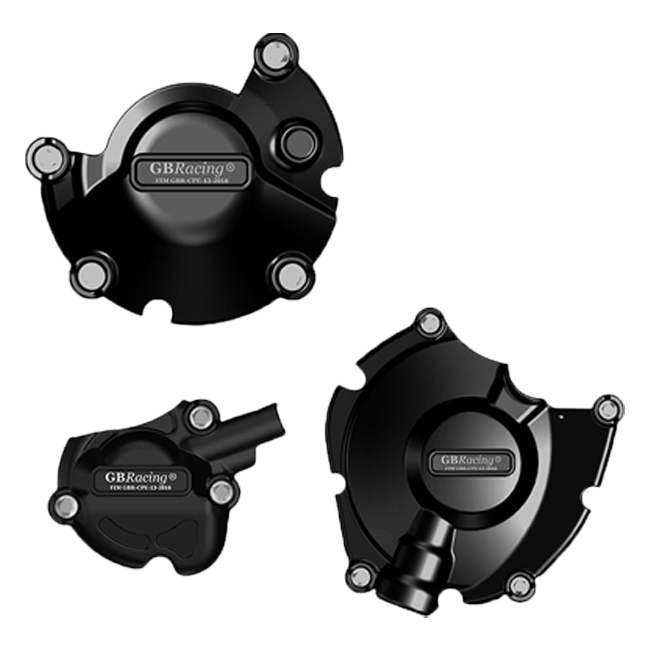 Motor lid protectors complete set gbracing yamaha yzf-r1/m rn32, rn49 and rn65 (15-25)