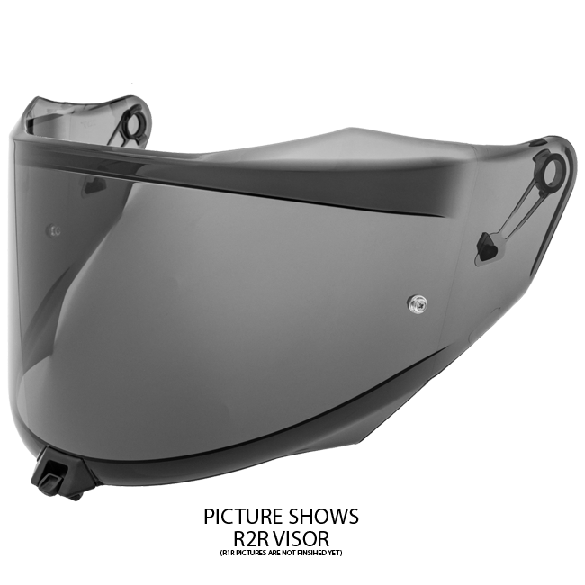 KYT visor R1R lightly tinted YAR10VF0 