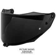 KYT visor R1R heavily tinted / black YAR10VS0 