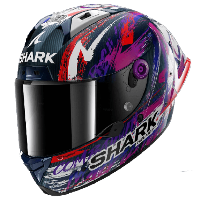 Shark Aeron GP Helmet FIM Racing Johann Zarco Signature Replica 2025 