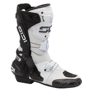 Sidi Rex Air Motorcycle Boots White/Black 203 