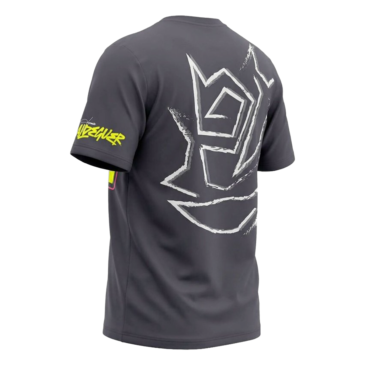 Fermín Aldeguer #54 T-Shirt Replica Herren 2026 IXON – Anthrazit / Hellgelb