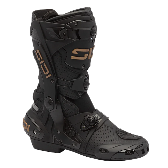 Sidi Rex Air Motorcycle Boots Black/Bronze 191 