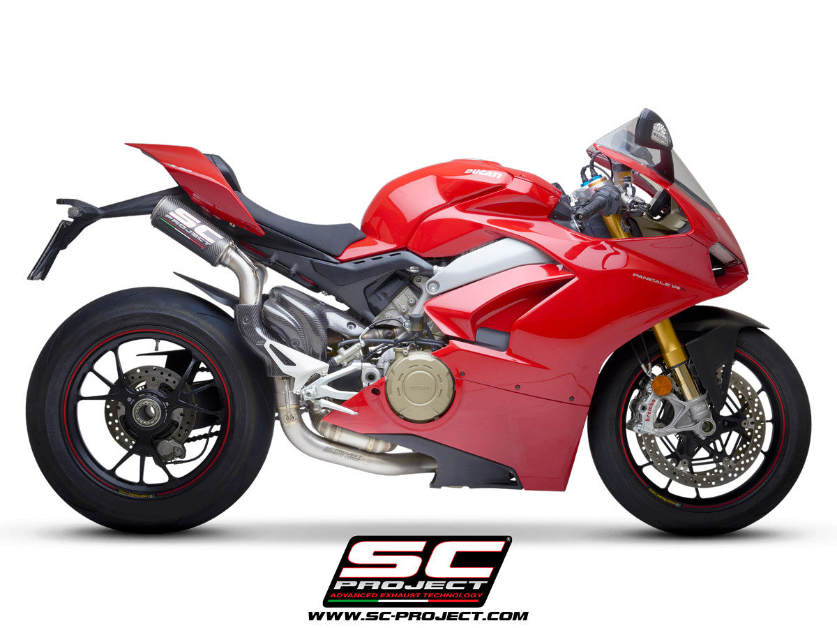 SC-Project Sistema de escape semi-completo CR-T Ducati Panigale V4/S (18-20) D26A-T68C 