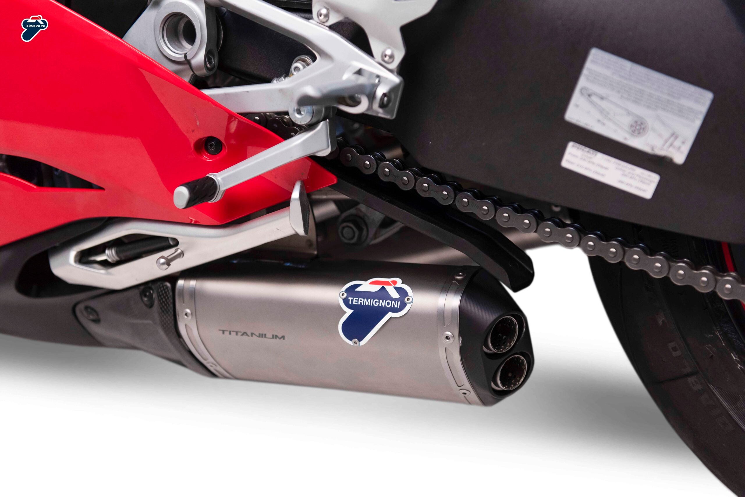 Kit de Escape Slip-On Termignoni para Ducati Panigale V4/S/R (18-24) D18409400ITA 