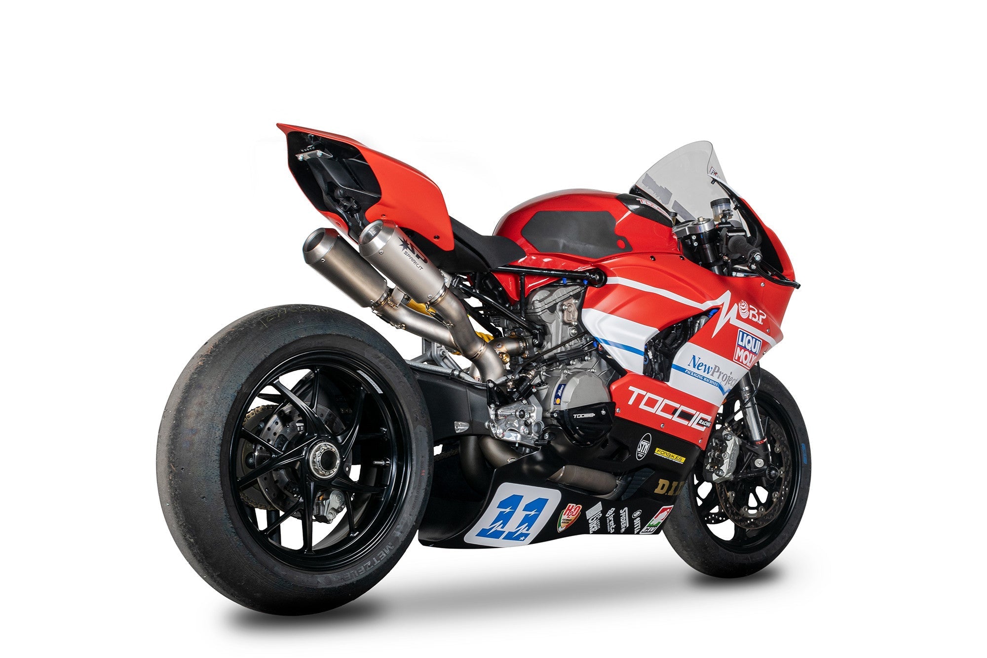 Spark Exhaust Komplettanlage Untersitz Moto GP Titanium Ducati Panigale 959 (16-19) GDU8833T
