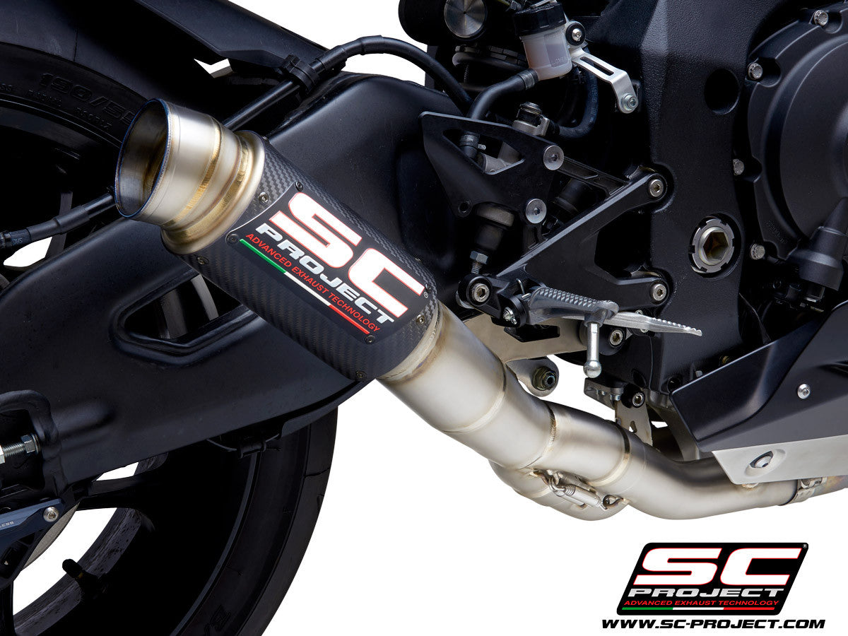 SC-Project Slip-on GP70-R + CAT replacement tube YAMAHA YZF-R1/M RN65 (20-25) Y11c-Det70