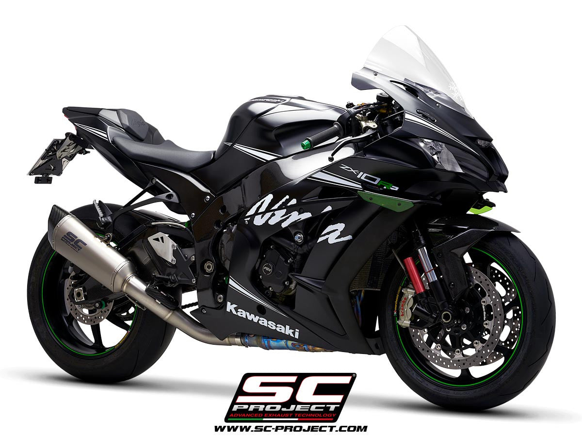 SC-Project Slip-on SC1-R + KAWASAKI KAWASAKI ZX-10 R/RR (16-20) K22A-DET91