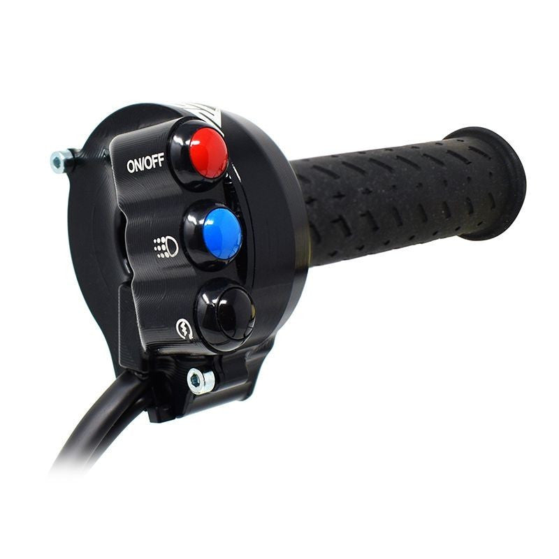 Throttle housing with integrated handlebar switch JetPrime Aprilia RSV4/RR/1100 Factory (21-26) JP ACC 660 RV 