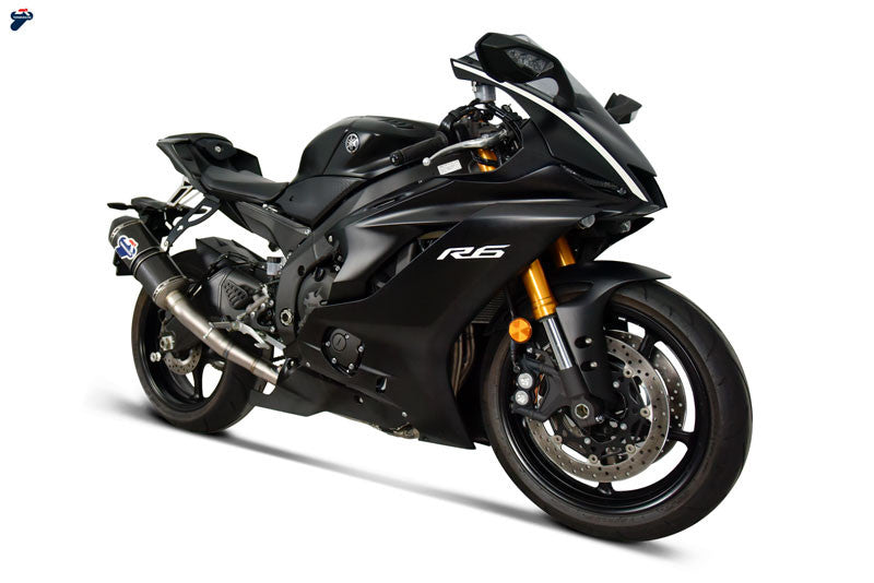 Kit de escape completo Termignoni Titanium Kit-SSP versión Yamaha YZF-R6 (06-25) Y11810200TCC 