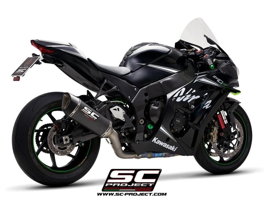 SC-Project Slip-on SC1-R + KAWASAKI KAWASAKI ZX-10 R/RR (16-20) K22A-DET91